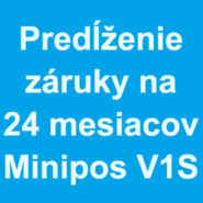 Predĺženie záruky na 24 mesiacov pre elio Minipos V1S