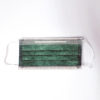 A.L.K.A. Ochranné rúška -ZELENÉ jednorazové 3-vrstvové vysokej kvality z netkanej textílie - 50 kusov
